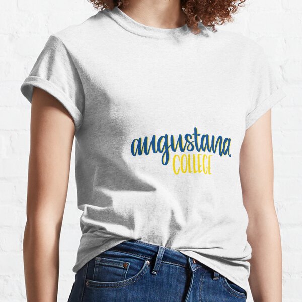 Augustana University Vikings au Vive La Fete Boys Game Day Navy Short Sleeve Tee with Stripes on Sleeves 16