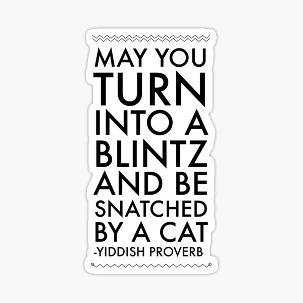 Item preview, May You Turn Into A Blintz designed and sold by Sugar-Magnolia.
