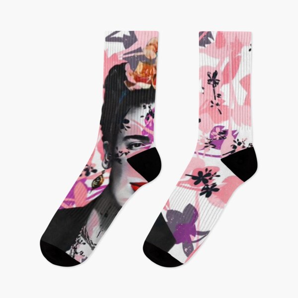Item preview, Portrait of Frida Floral designed and sold by FridaBubble.