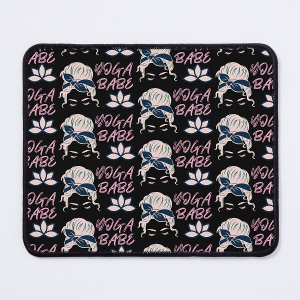 Item preview,  Messy Bun Yoga Babe, Yoga Girls, Lotus Woman  designed and sold by Rally-Girl.