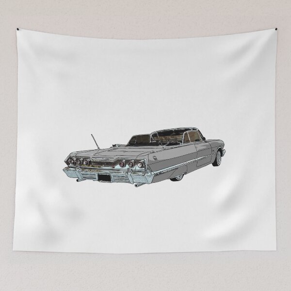 Item preview, Gray 1963 Classic Lowrider designed and sold by Tricky1369.
