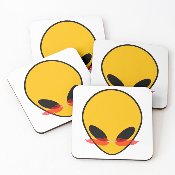 Item preview, Alien with fire glasses designed and sold by coguestore.