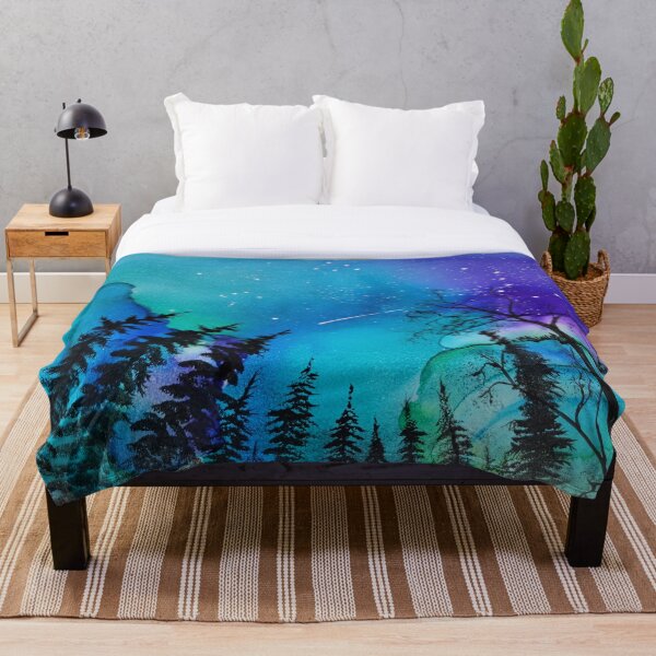 Item preview, Trees Reaching Out to the Aurora designed and sold by Debbie Center.