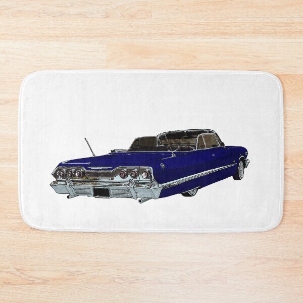 Item preview, Blue 1963 Classic Lowrider designed and sold by Tricky1369.