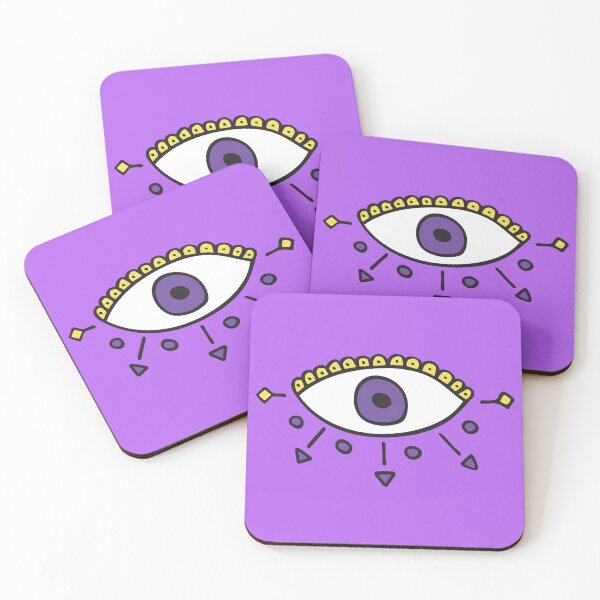 Item preview, Purple Evil Eye Royal "Imaginación" designed and sold by Mystikaa.