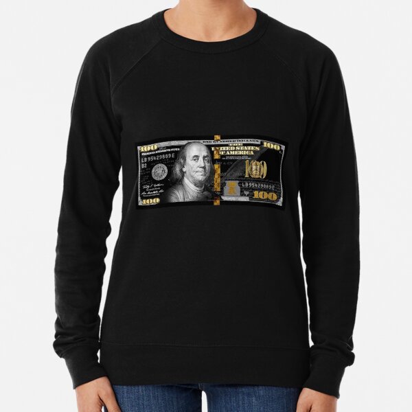 100 Dollar Bill Hoodies Sweatshirts for Sale Redbubble 