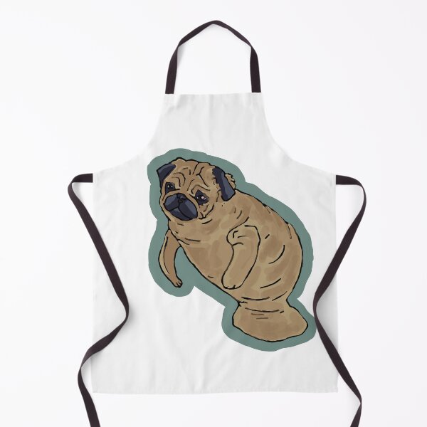 Item preview, Pug x Manatee designed and sold by DolphinsDoodle.