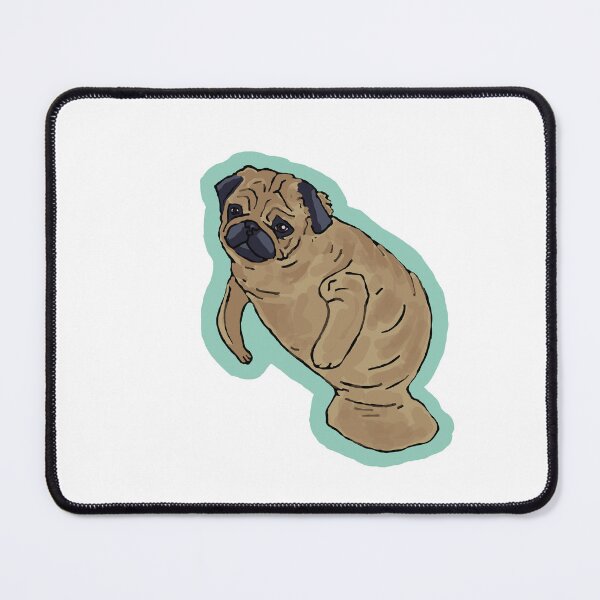 Item preview,  Pug x Manatee designed and sold by DolphinsDoodle.