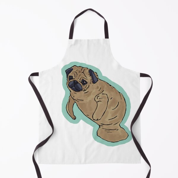 Item preview, Pug x Manatee designed and sold by DolphinsDoodle.