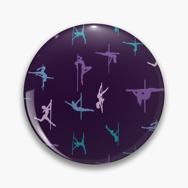 Item preview, Purple & Teal Pole Dancers designed and sold by circus-unicorn.