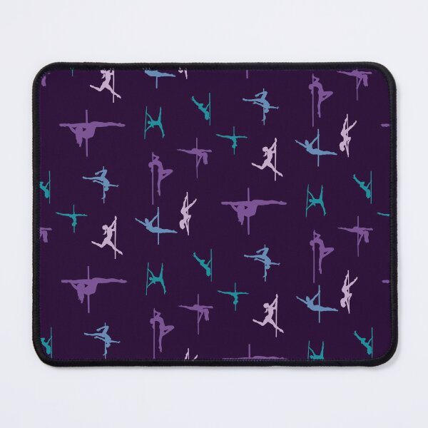 Item preview, Purple & Teal Pole Dancers designed and sold by circus-unicorn.