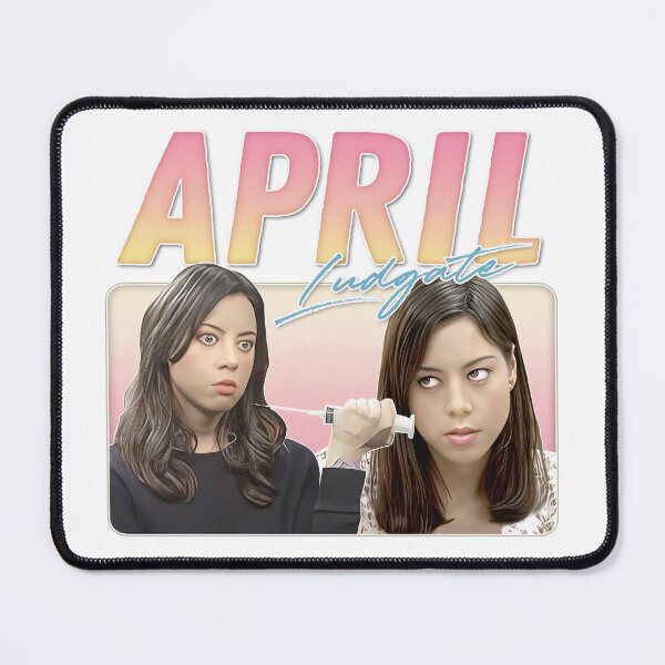 Item preview, April Ludgate /// Retro Aesthetic Style Fan Design designed and sold by AestheticNow.