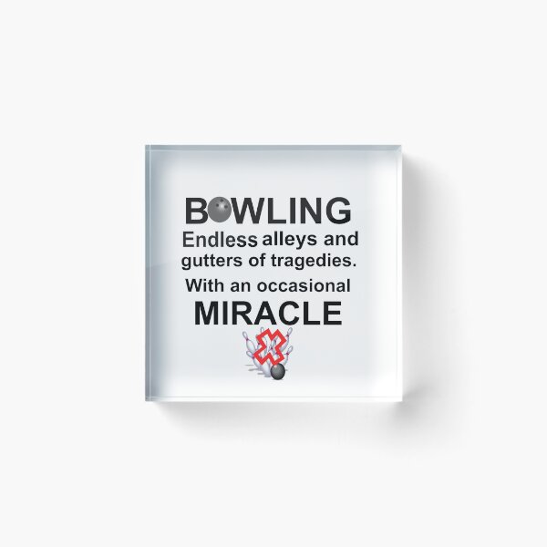 Item preview, BOWLING MIRACLE designed and sold by CalliopeSt.