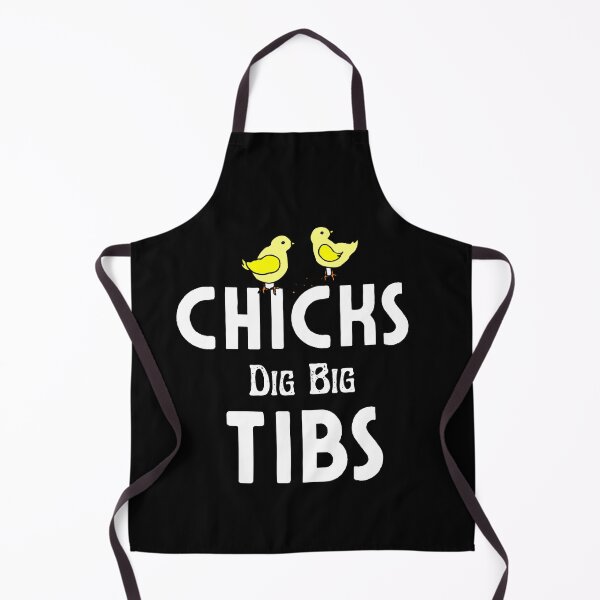 Item preview, Chicks Dig Big Tibs - Funny Workout Leg Day Fitness Gym designed and sold by AMERZAGUE DESIGN.