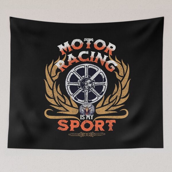 Item preview, Motor Racing is My Sport, Love Motor Racing designed and sold by orangeblue21.