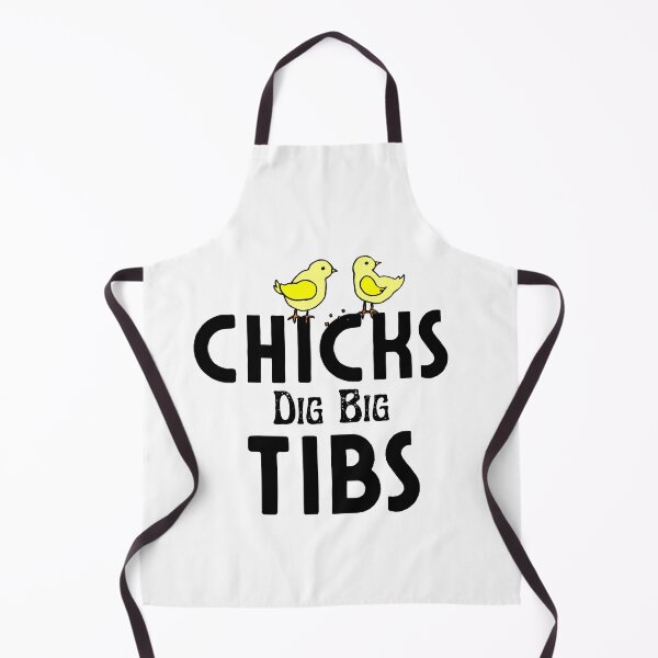 Item preview, Chicks Dig Big Tibs - Funny Workout Leg Day Fitness Gym designed and sold by AMERZAGUE DESIGN.
