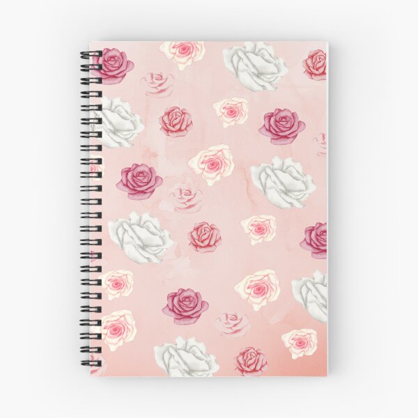 Artikelvorschau, Weicher Rosa-/Pfirsichhintergrund des Rosenmusters entworfen und verkauft von GuelcherDesign.