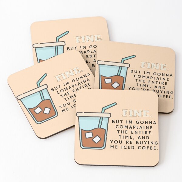 Item preview, Fine. but Coffee designed and sold by StudioSamanthaa.