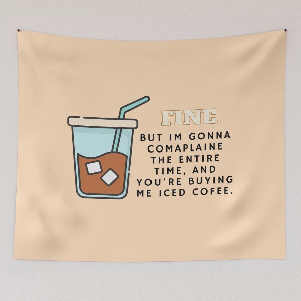 Item preview, Fine. but Coffee designed and sold by StudioSamanthaa.