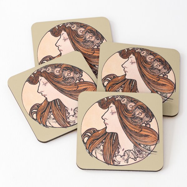 Item preview, Alfons Mucha Woman designed and sold by Beepymallow.