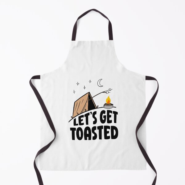 Item preview, Let's Get Toasted Camping Tent With Campfire designed and sold by mellowgraphics.