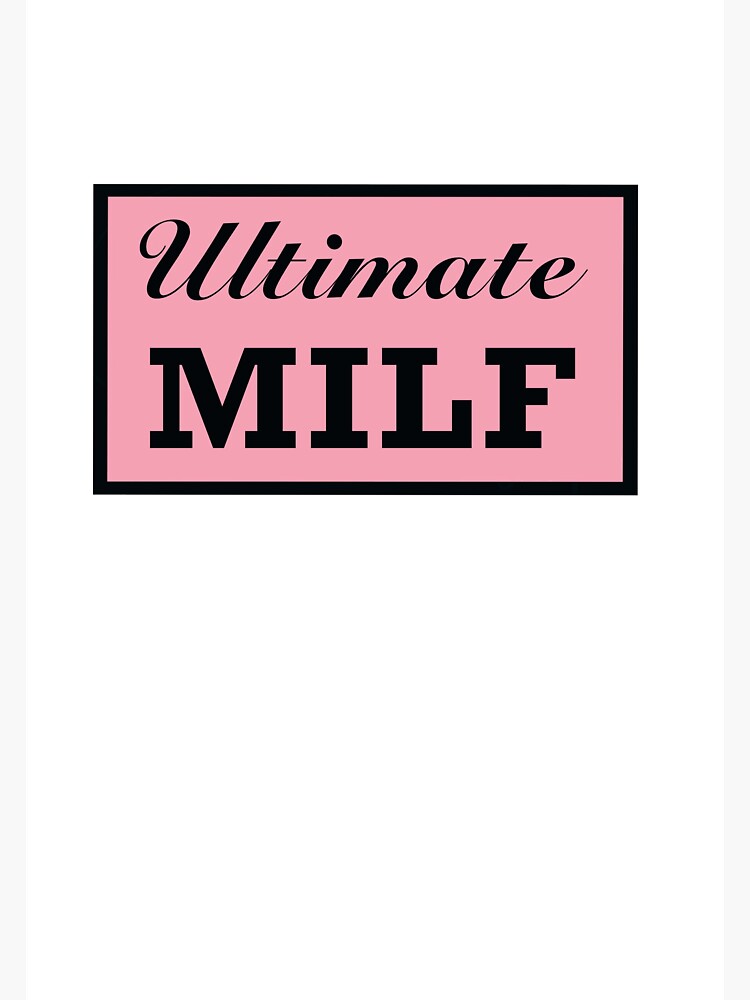 Ultimate Milf Cute And Pink Sticker For Sale By Corinneste Redbubble 2412