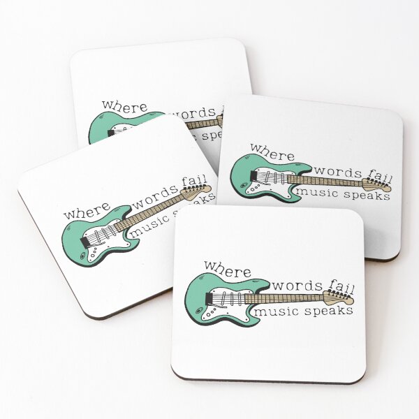 Item preview, Where Words Fail, Music Speaks Mint Guitar designed and sold by bloody-L.