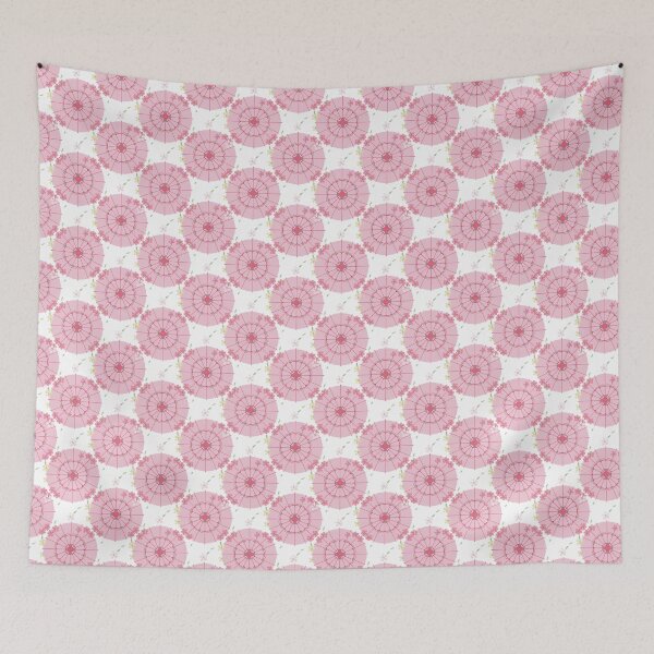 Item preview, Sakura wagasa, Japanese umbrellas  and cherry blossoms pattern designed and sold by RoseMaryWP.