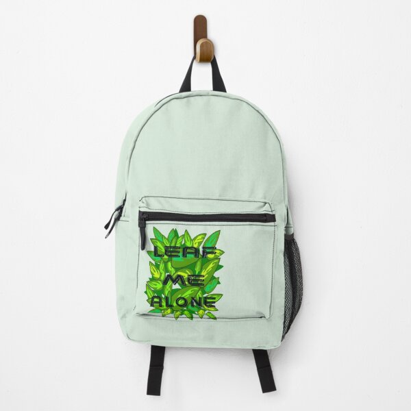 Item preview, Leaf me alone bright green, sarcastic sayings, funny designs designed and sold by Meta-Prints.