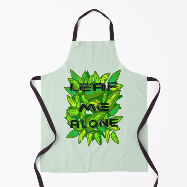Item preview, Leaf me alone bright green, sarcastic sayings, funny designs designed and sold by Meta-Prints.