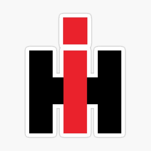 INTERNATIONAL HARVESTER tractor pull decal SCOUT trailer mower STICKER emblem 