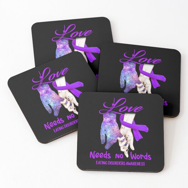 Item preview, Eating disorders Awareness - Love Needs No Words designed and sold by ArangoaStore.