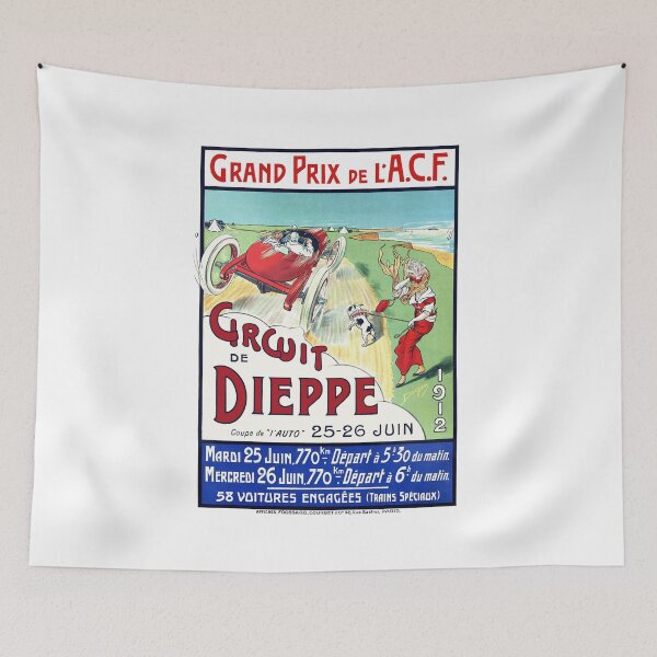 Item preview, 1912 ACF French Grand Prix Advertising Poster designed and sold by retrographics.