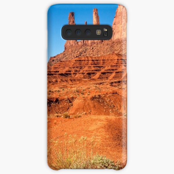 Golden Flowers and the Three Sisters in Monument Valley Samsung Galaxy Snap Case