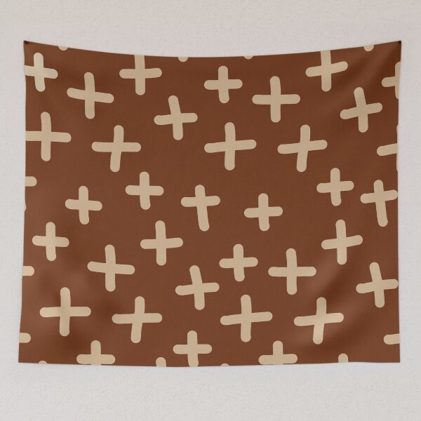 Item preview, Mudcloth Lines Pattern Minimalist  Abstract  Terracotta  Boho  Pattern designed and sold by zedonee.