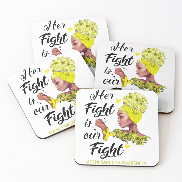 Item preview, Adenosarcoma Awareness - Her Fight is Our Fight designed and sold by RidnerStore.