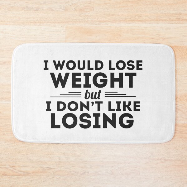 Item preview, I Would Lose Weight But I Don't Like Losing - Funny Workout designed and sold by Cedroad Shirts.
