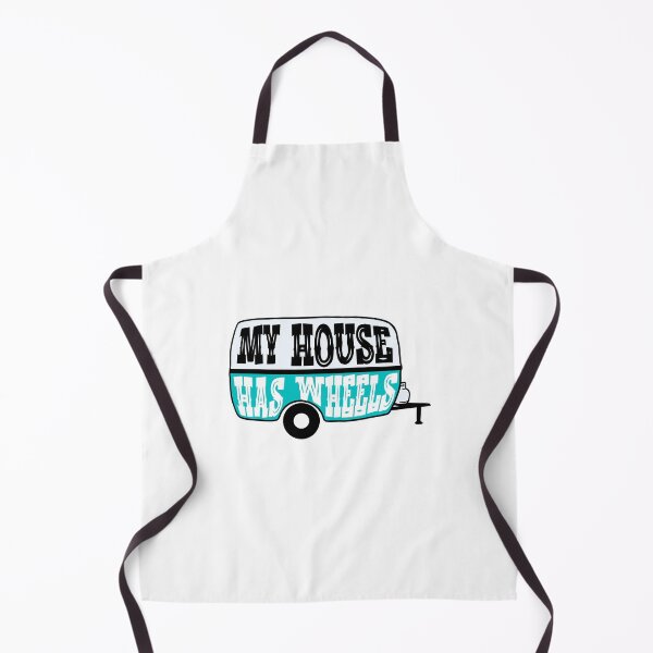 Item preview, My House Has Wheels Retro Camper Trailer designed and sold by mellowgraphics.