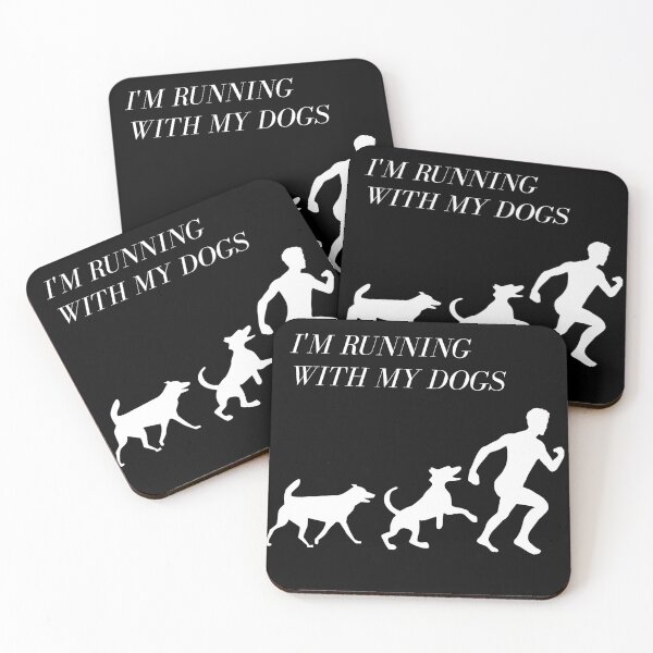Item preview, Im Running with my dogs designed and sold by kubix81.