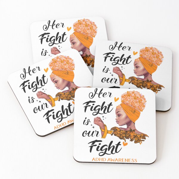 Item preview, ADHD Awareness - Her Fight is Our Fight designed and sold by RidnerStore.