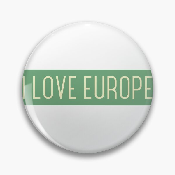 Aperçu de l'œuvre J'AIME L'EUROPE créée et vendue par CreativeShirts2.