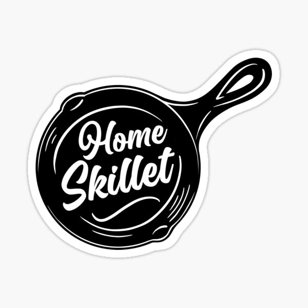 Home Skillet 90s Phrase For Best Friends Sticker
