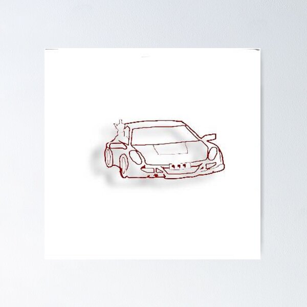 Item preview, red car designed and sold by Ernad7.