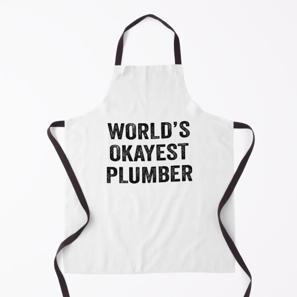 Item preview, World's okayest Plumber Shirt, Funny Plumber Dad Husband Womens Boyfriend Birthday Christmas Gift idea designed and sold by xlnv.