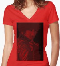 Detective Shirt mit V-Ausschnitt