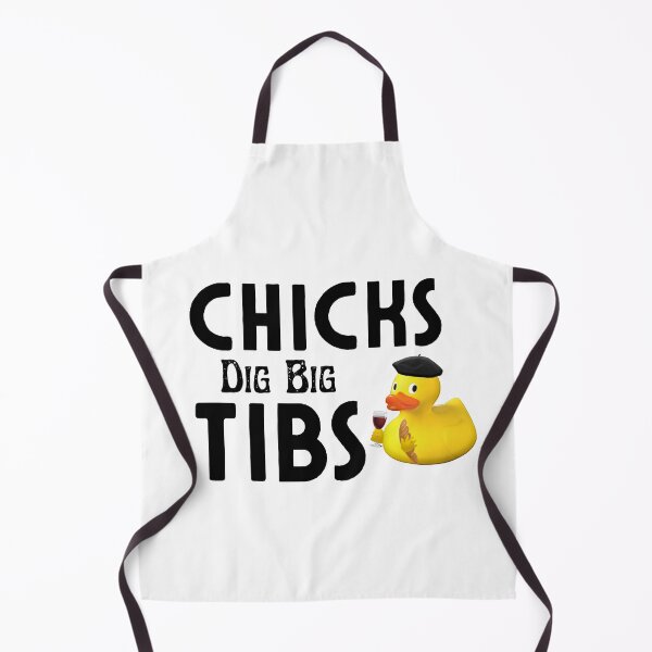 Item preview, Chicks Dig Big Tibs - Funny Workout Leg Day Fitness Gym designed and sold by AMERZAGUE DESIGN.