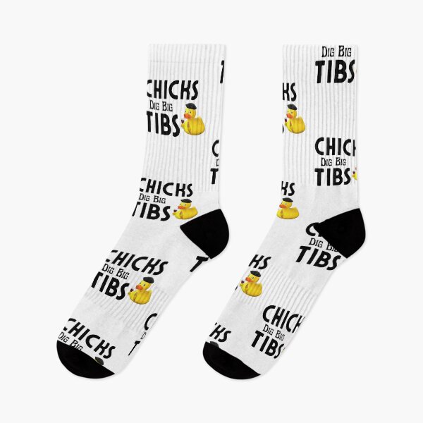 Item preview, Chicks Dig Big Tibs - Funny Workout Leg Day Fitness Gym designed and sold by AMERZAGUE DESIGN.