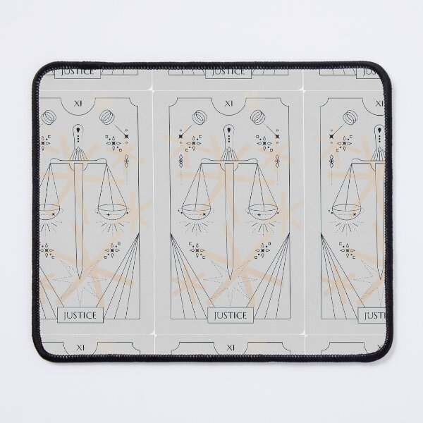 Item preview, Justice tarot card designed and sold by Beautyqueens Beautys.