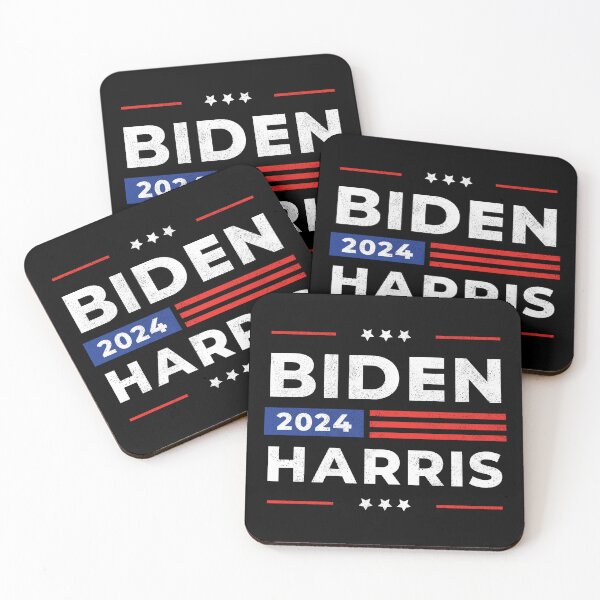 Item preview, Biden Harris 2024 President American Flag Joe Biden Kamala Harris 2024 designed and sold by BigBlueMachine.