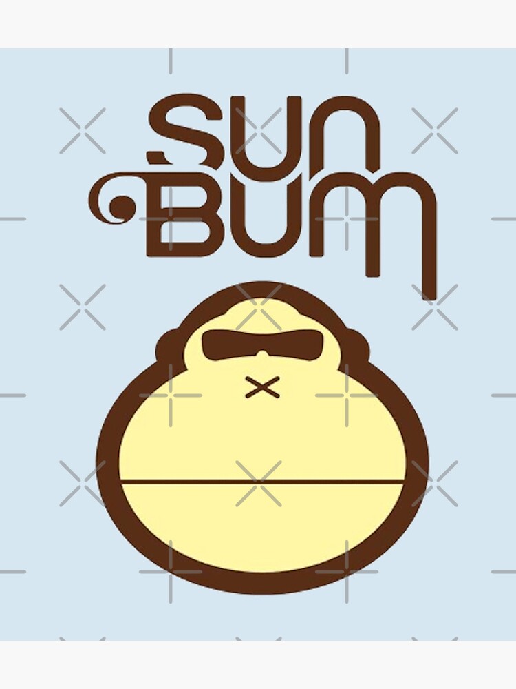"Coconut girl surfer summer sun bum gorilla" Poster for Sale by